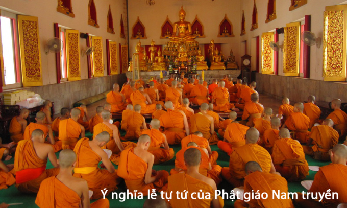 Ý nghĩa lễ tự tứ của Phật giáo Nam truyền
